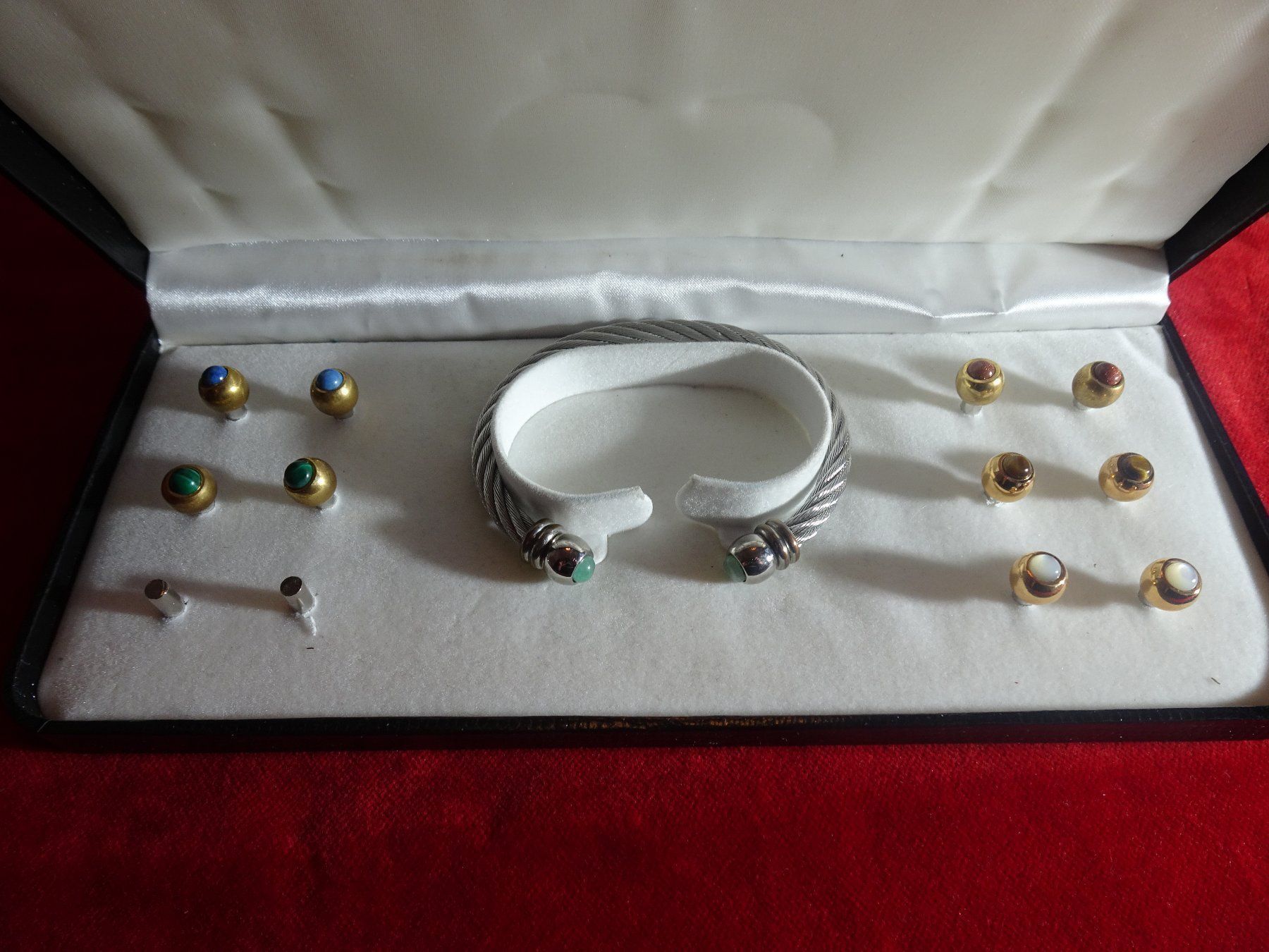 Bracciali & Braccialetti: Charriol Armreif m.Goldaufsätzen – Usato da St.Gallen venduto da Diva021
