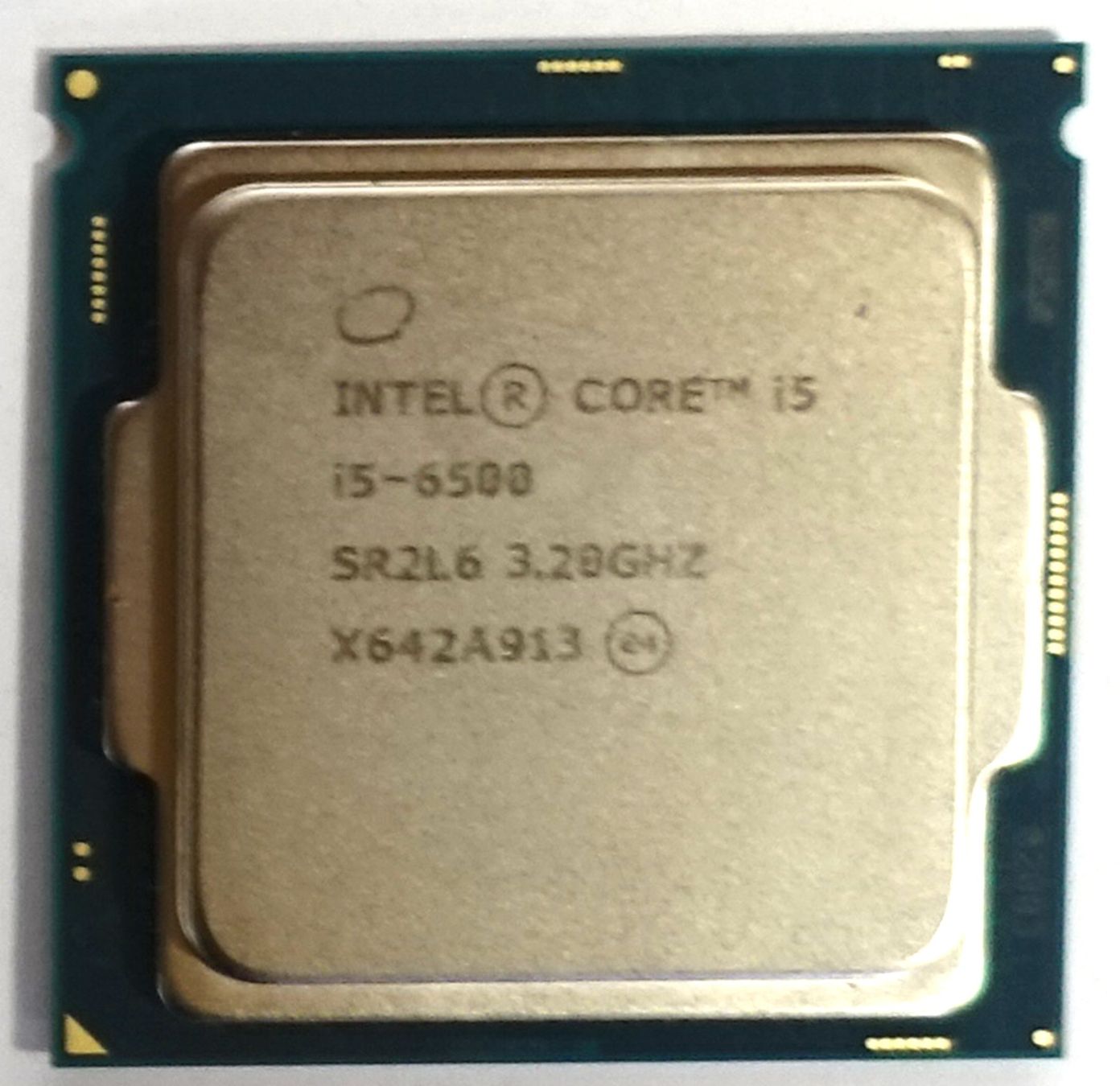 Intel Componenti elettronici: Intel Core i5-6500 3.20GHz - Quad-Core - LGA1151 – Usato da Holzhäusern ZG venduto da Sky_