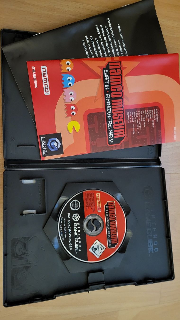 Nintendo Giochi: Namco Museum 50th Anniversary / Gamecube Spiel Kompl. – Usato da Biel/Bienne venduto da Retrohr 1