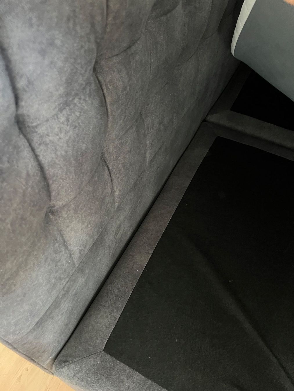 Betten: Boxspringbett grau (ohne Matratze) – Gebraucht aus Killwangen von leoleoleoleoleo 2