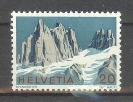 1972, Nr.516, Sondermarke Schweizer Alpen ** (2)