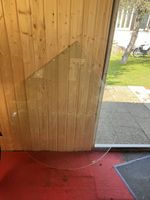 Glass für Kamin
