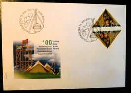 CH 2007 Europamarke 100 Jahre Pfadfinder