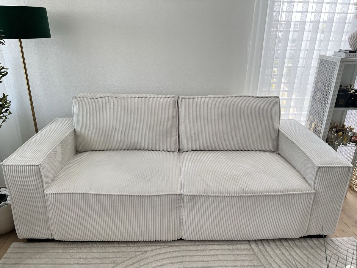 Sofas: Cord Sofa in beige – Neu (gemäss Beschreibung) aus Kreuzlingen von Yavuz94 3