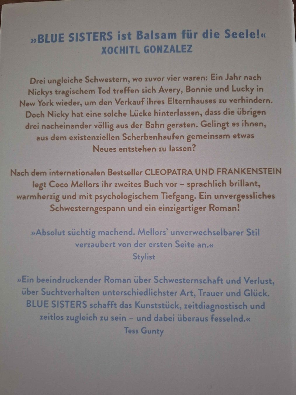 Bücher: Blue Sisters Coco Mellors – Neu (gemäss Beschreibung) aus Grenchen von LadyCalis 1