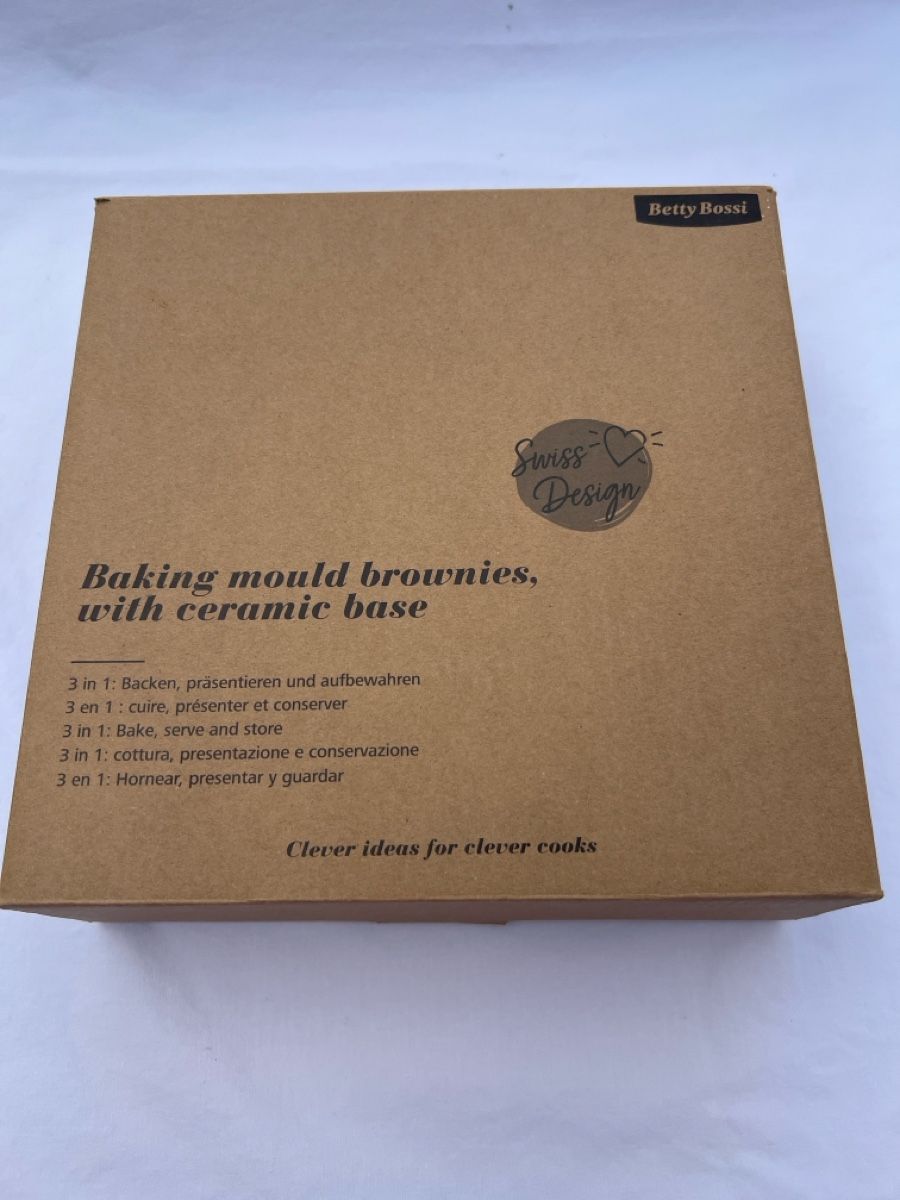 Betty Bossi Teglie da forno: Backform Betty Bossi Brownies – Nuovo e nell'imballaggio originale da Bachenbülach venduto da LarissaLaruss