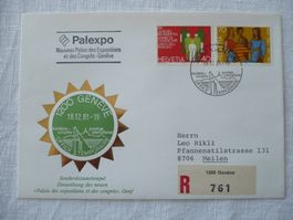 1981 Einweihung neue Halle PALEXPO, Genève