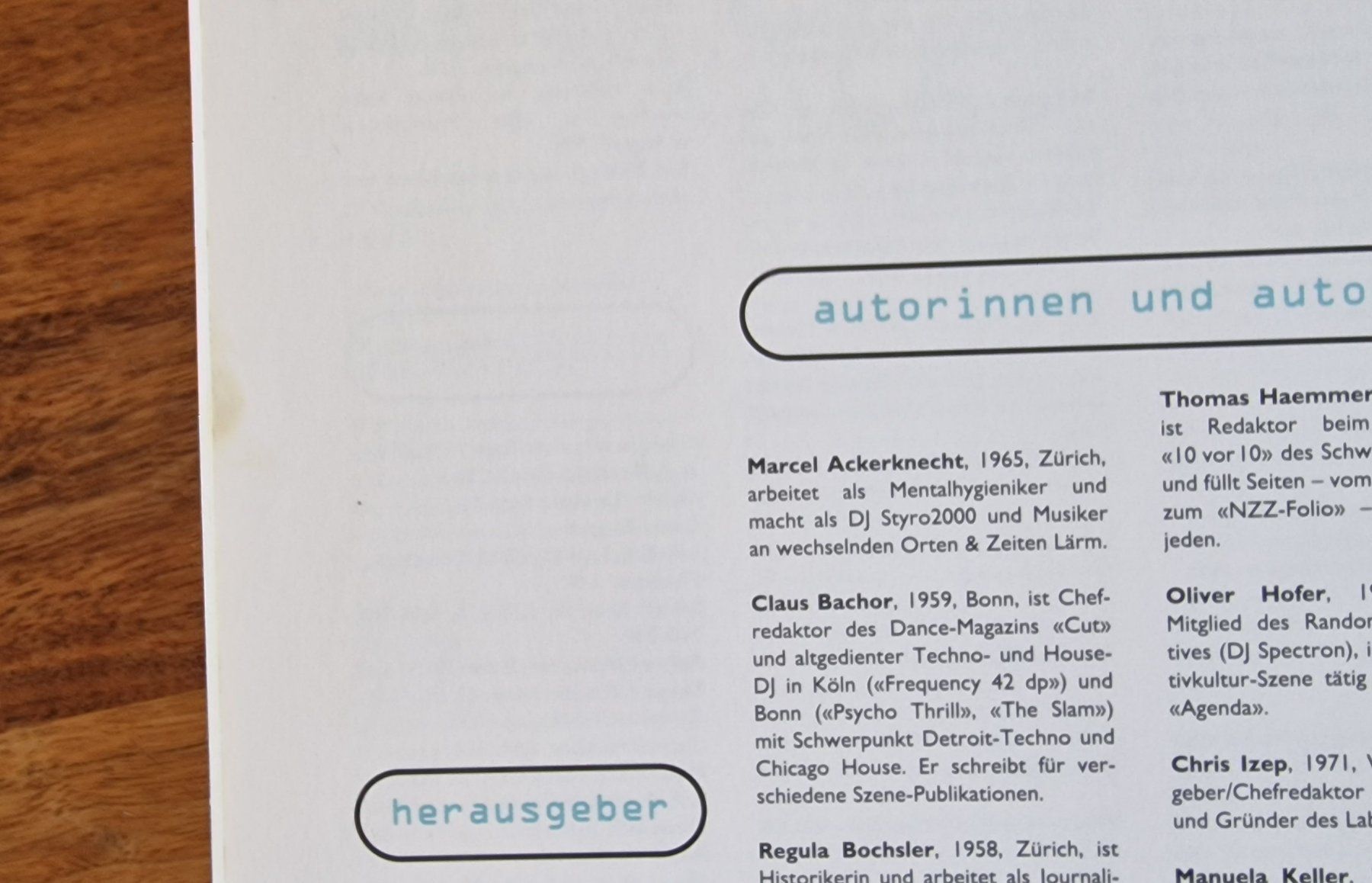 Libri: Techno Buch von Philipp Anz und Patrick Walder,Top! – Nuovo (secondo la descrizione) da Romanshorn venduto da Niceflyer 7