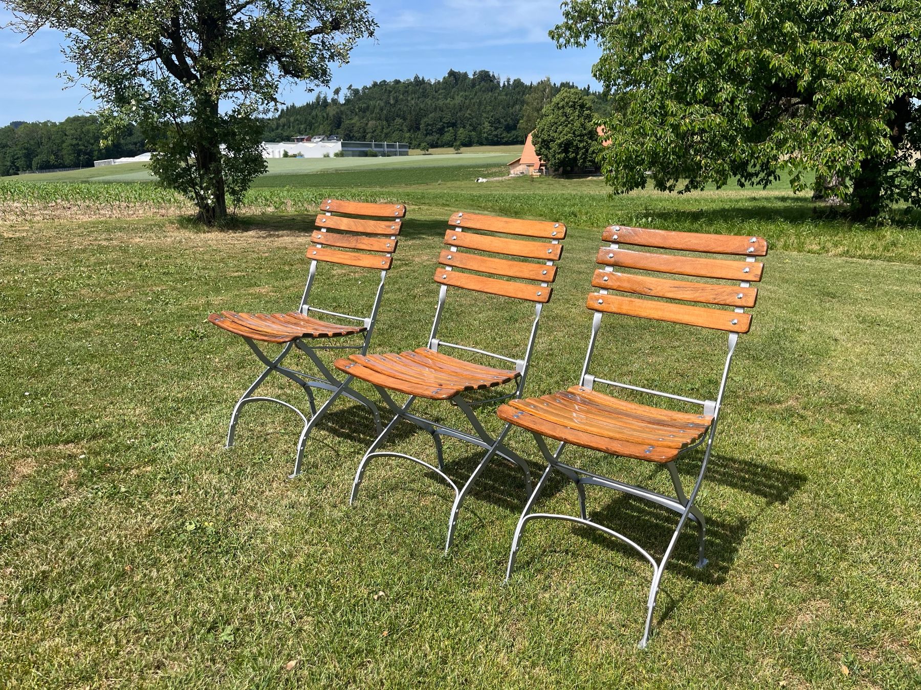 Sedie: 3 Gartenstühle Klappbar – Usato da Allmendingen b. BE venduto da juair 7