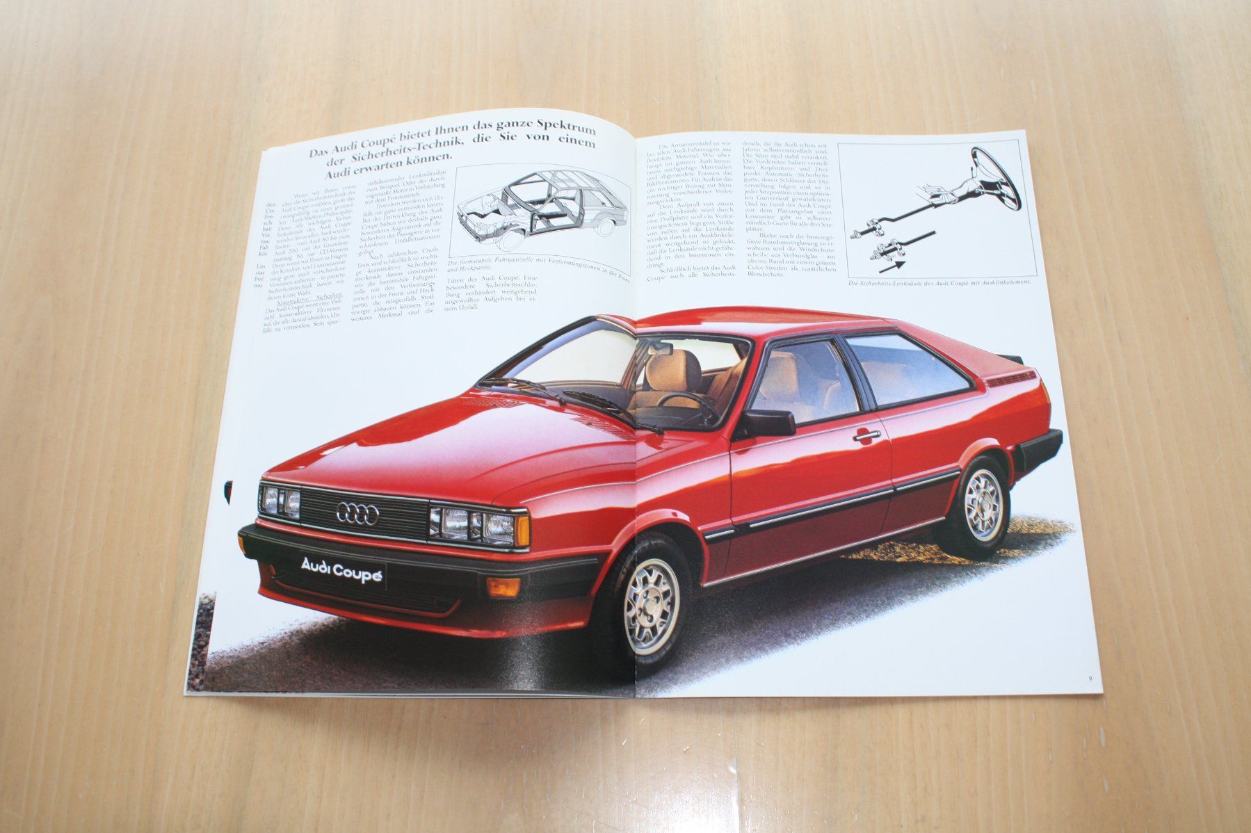 Audi Documents: Audi Coupe Prospekt 1981 – D'occasion à Wikon par erwin400 4
