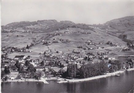 Cartoline postali: CULLY (VD) Ortsansicht. 1972 – Usato da Schlieren venduto da Rapaelli
