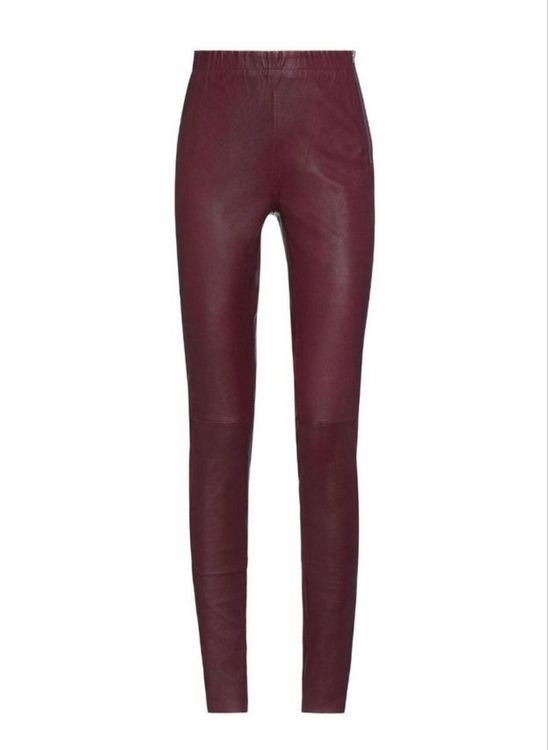 Pantaloni Skinny Steampunk Uomo In Pelle PU - Jeans Neri Stretch Con Borchie E Cuciture A Vista - Moda Vintage E Street Style