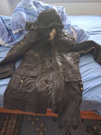 Schwere Lederjacke Maddisen