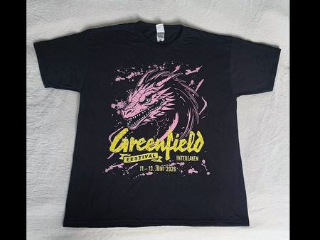 Greenfield Festival 2026 T-Shirt M, 11.-13. Juni Interlaken