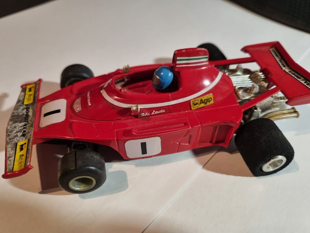 Jouet Vintage POLISTIL POLITOYS Voiture Ferrari 312 B3 Niki LAUDA 1/16