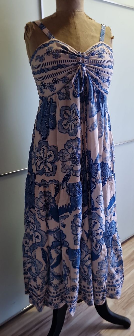 Vestiti: Sommerliches Kleid mit Blumenmuster - Grösse M / 38 – Nuovo (secondo la descrizione) da Gwatt (Thun) venduto da Letzte-Chance-II