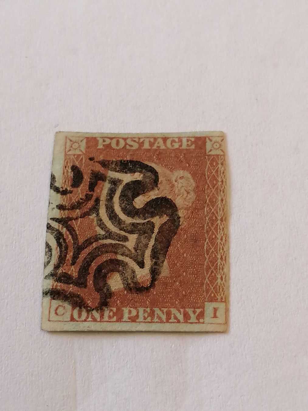 Tous les timbres: One Penny Red 1841, Platte 24 – D'occasion à Happerswil par tschergi