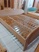 Doppelbett inkl Lattenrost Massivholz