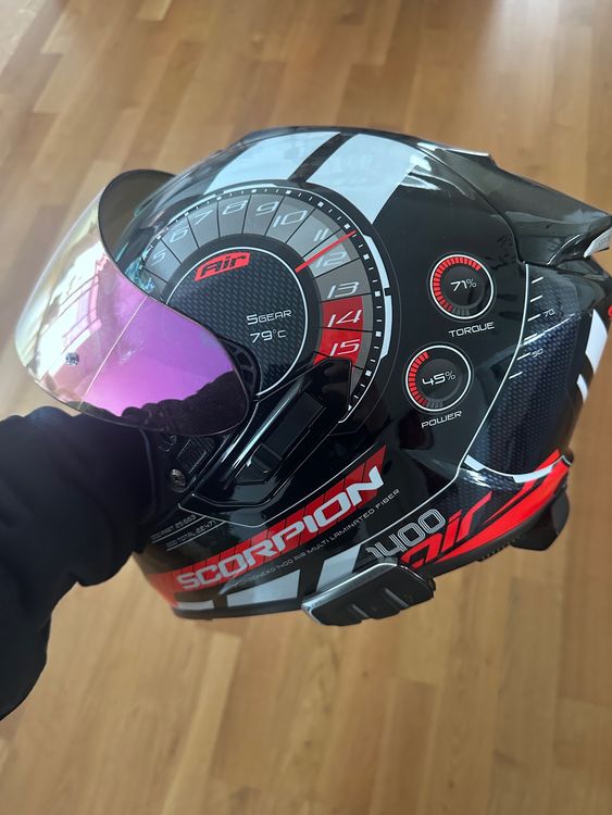 Casques & visières: Casco Scorpion Exo-1400 Air, taglia L – D'occasion à Tenero par Dodaeffe