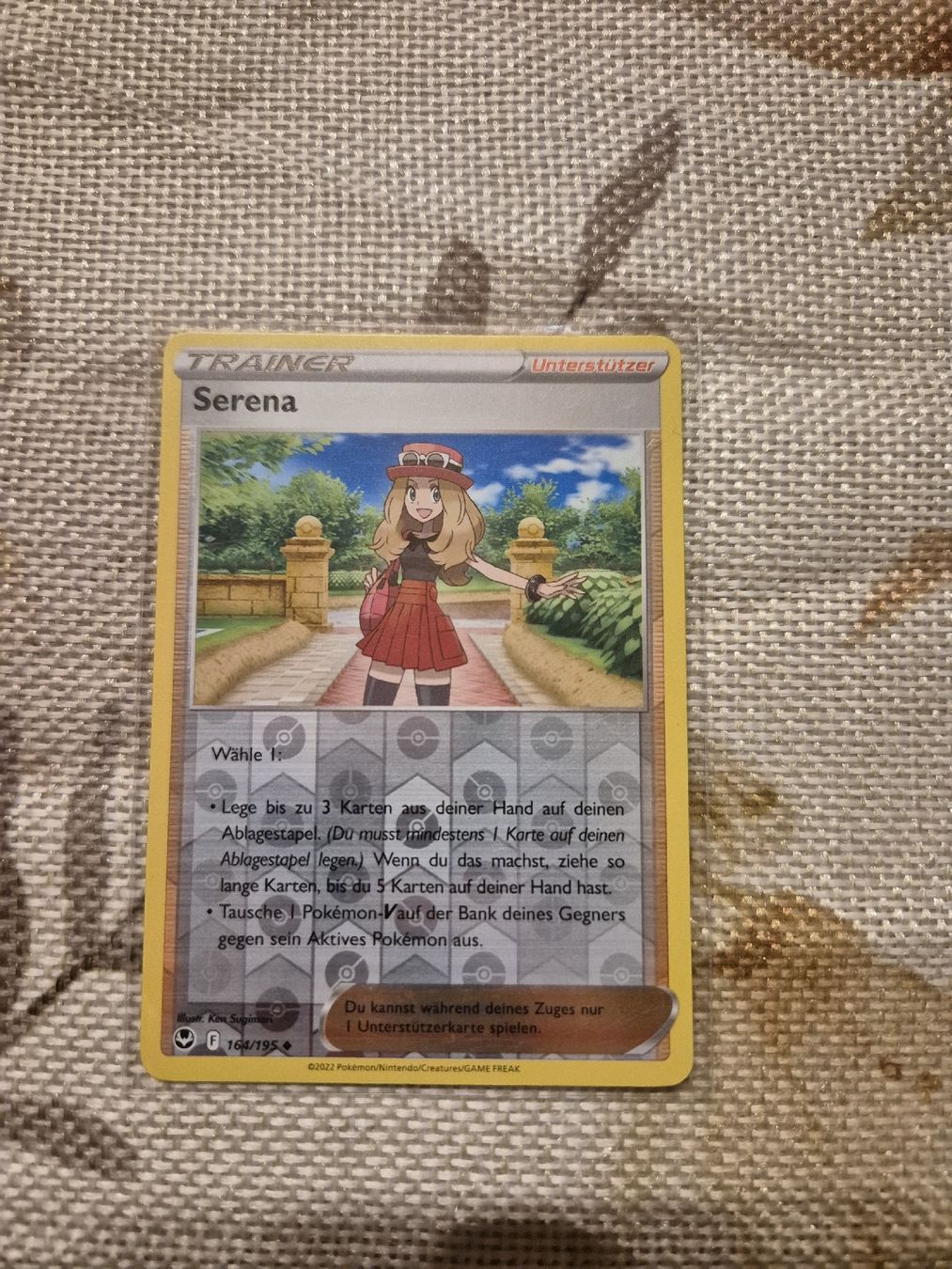 Pokémon Carte collezionabili: Serena Reverse Holo Pokemon Silver Tempest 164/195 DE – Nuovo (secondo la descrizione) da Altdorf UR venduto da Josi5588 1