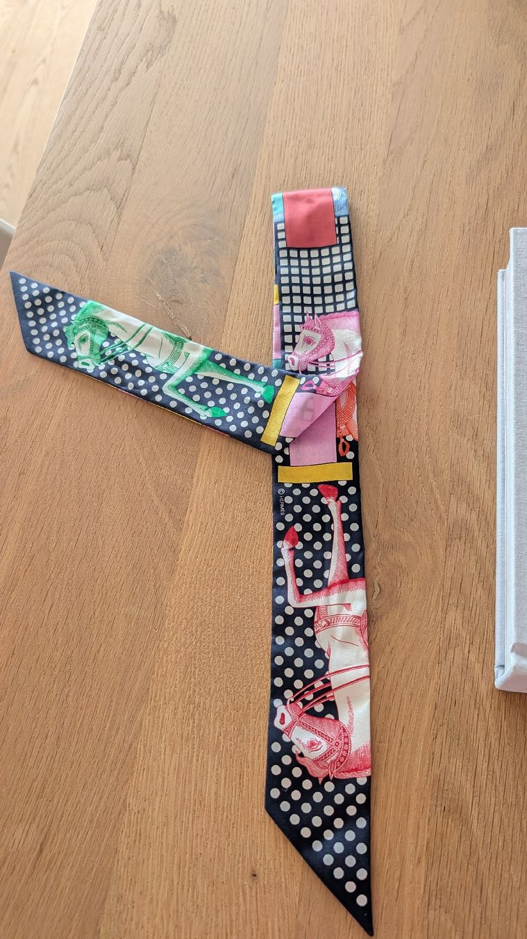 Hermès Foulards, Tücher & Schals: twilly Hermes  – Neu (gemäss Beschreibung) aus Biberstein von ameliecimador