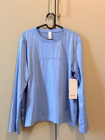 NEW lululemon Swiftly Relaxed Long Sleeve – Blue – Size 6
