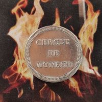 Cercle de Monaco 1863, Silber, Jeton, sehr selten!!!