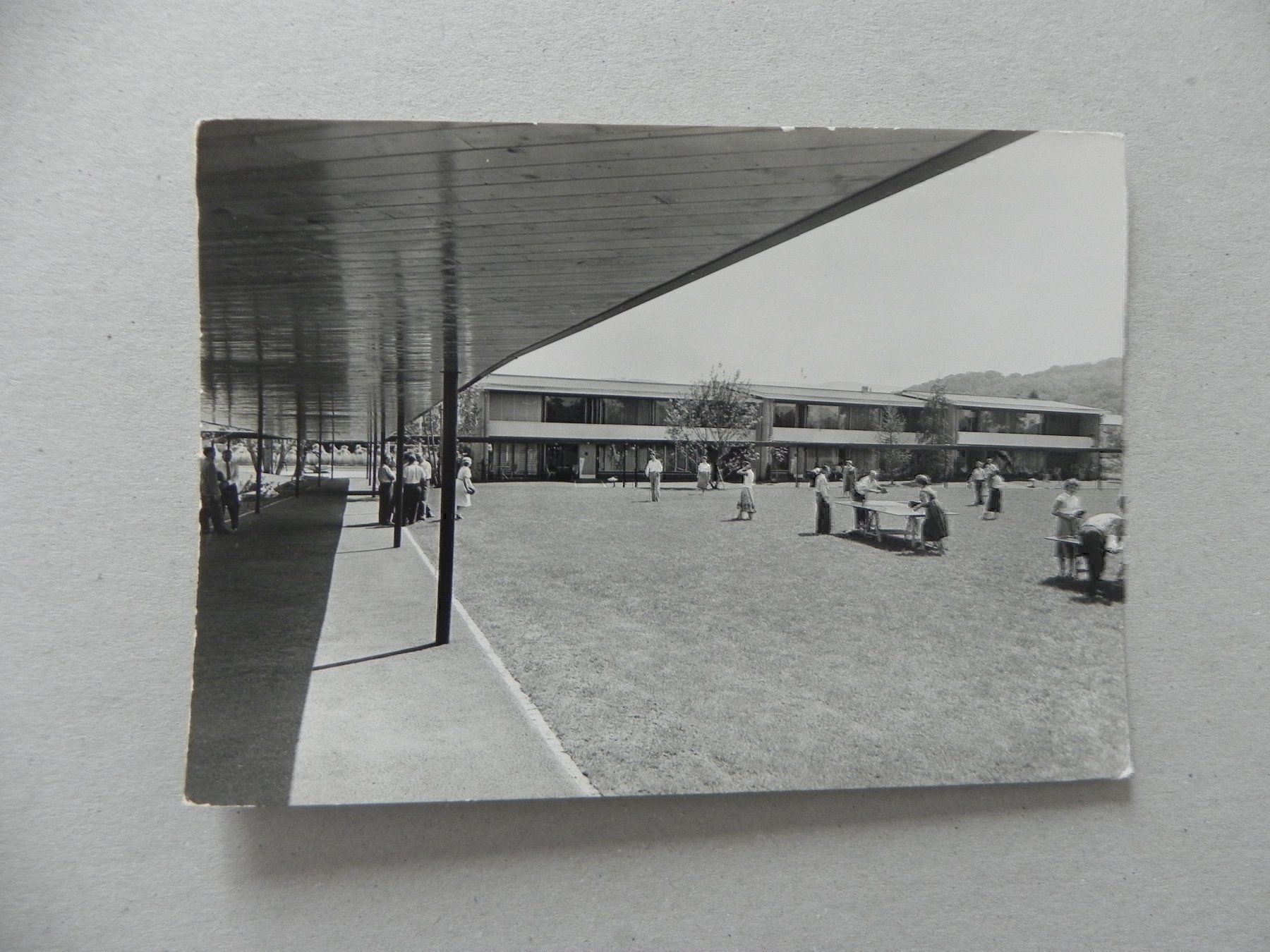 Ansichtskarten: Karte Muttenz BL Seminar Freidoorf 1960 – Gebraucht aus Siebnen von krimsie