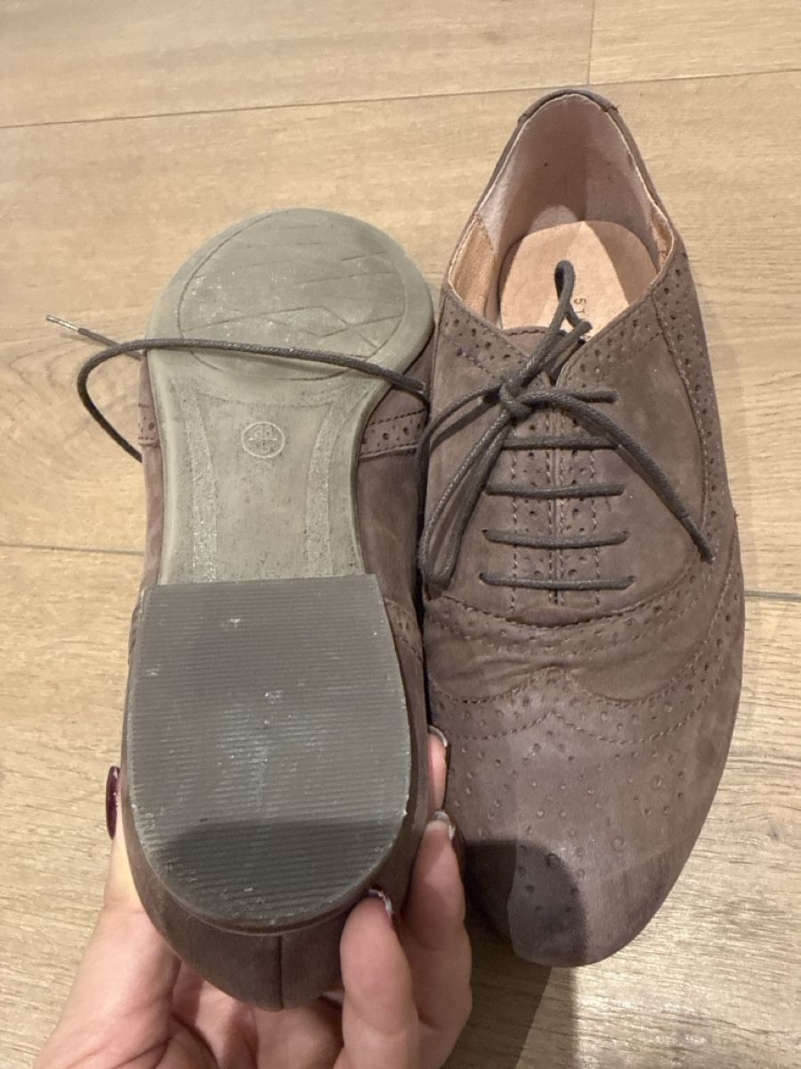 Damenschuhe: Braune Lederschuhe, 5th Avenue, Gr. 38 – Neu (gemäss Beschreibung) aus Ettingen von bey_fq62 3