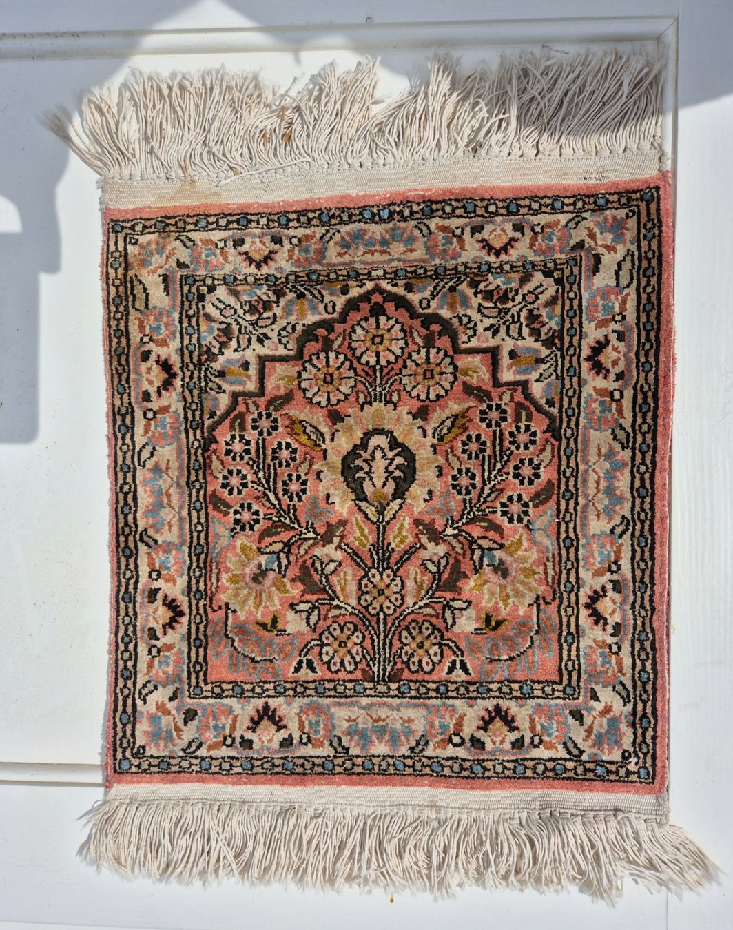 Tappeti: Kleiner Orientteppich, 38 x 40 cm, Kaschmir & Seide – Usato da Hägendorf venduto da Saskia0