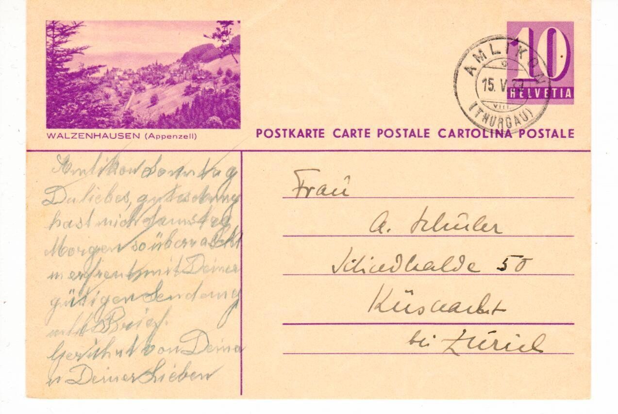 Tutti i francobolli: Bildpostkarte – Usato da Wolhusen venduto da Curver9
