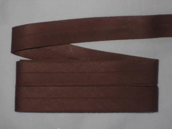 Stoffe: Schrägband rehbraun 2cm/1cm breit – Neu und originalverpackt aus Füllinsdorf von Schlupp