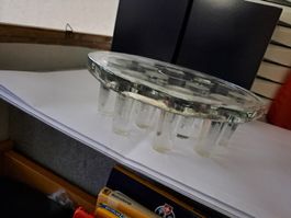 Glaskunst Teller, handgefertigt, Unikat, Dekoobjekt