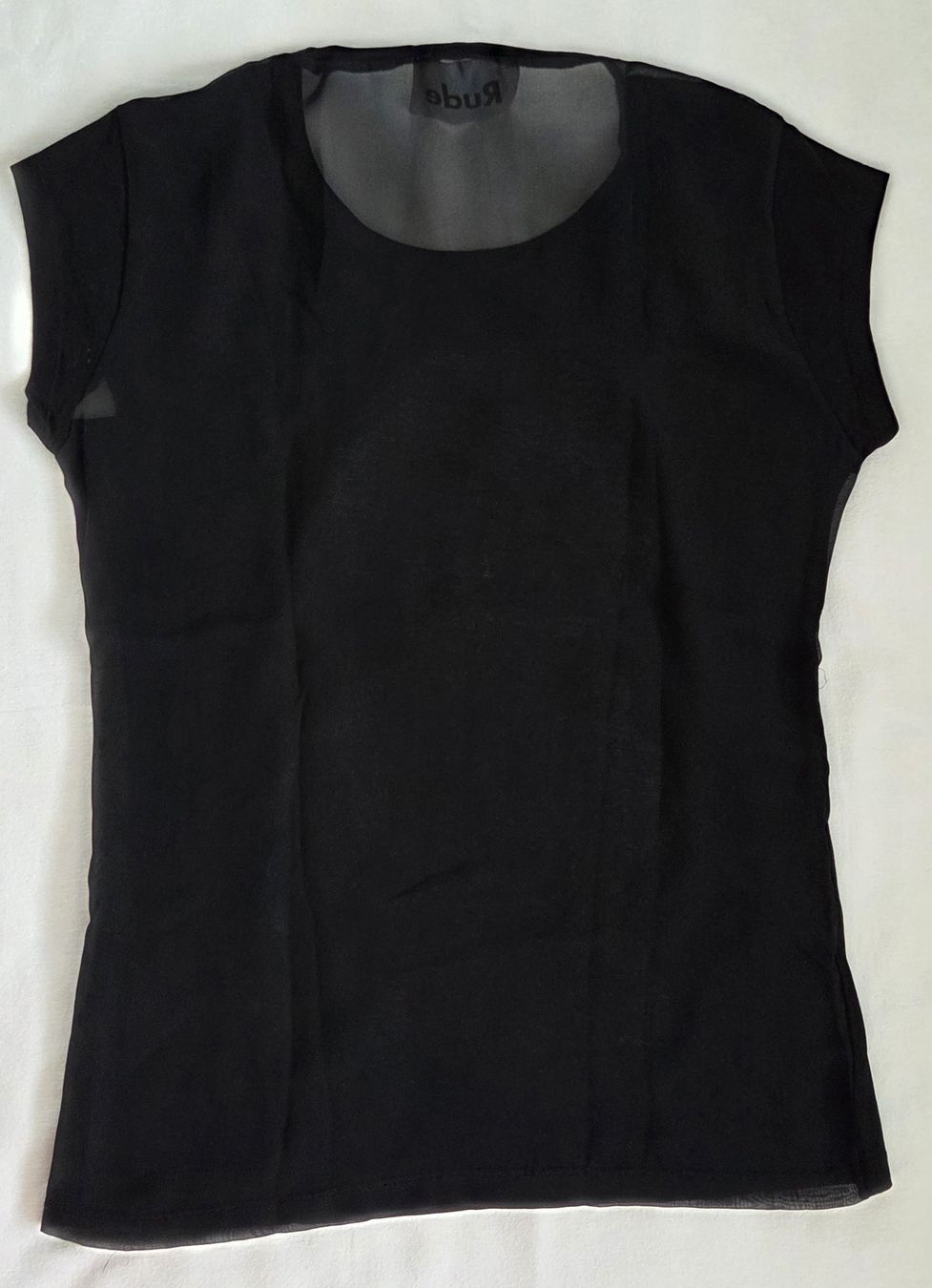T-shirt: Schwarzes Damen-T-Shirt  – Nuovo (secondo la descrizione) da Belp venduto da mar_wyp6 1