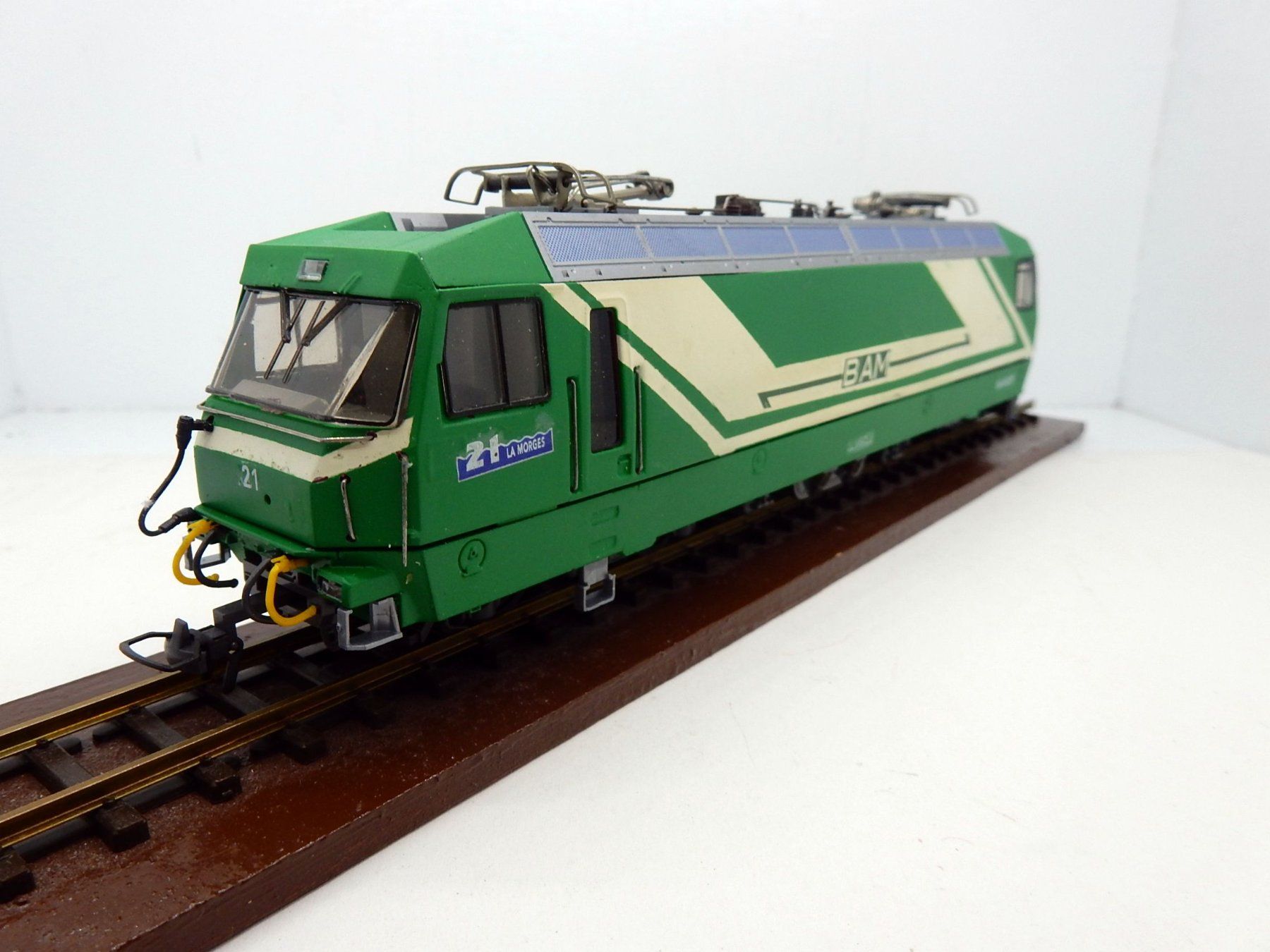Bemo Modelleisenbahnen: Hom Bemo "BAM"  Ge 4/4  III - 21 "La Morges" - – Gebraucht aus Locarno von Gudrun2 5