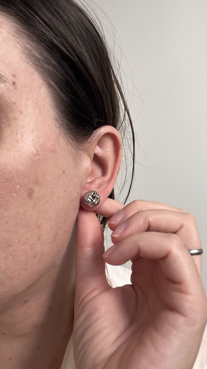 Ohrringe & -stecker: Orecchini nodo placcato oro – Neu (gemäss Beschreibung) aus Lugano von yul_fhg2 1