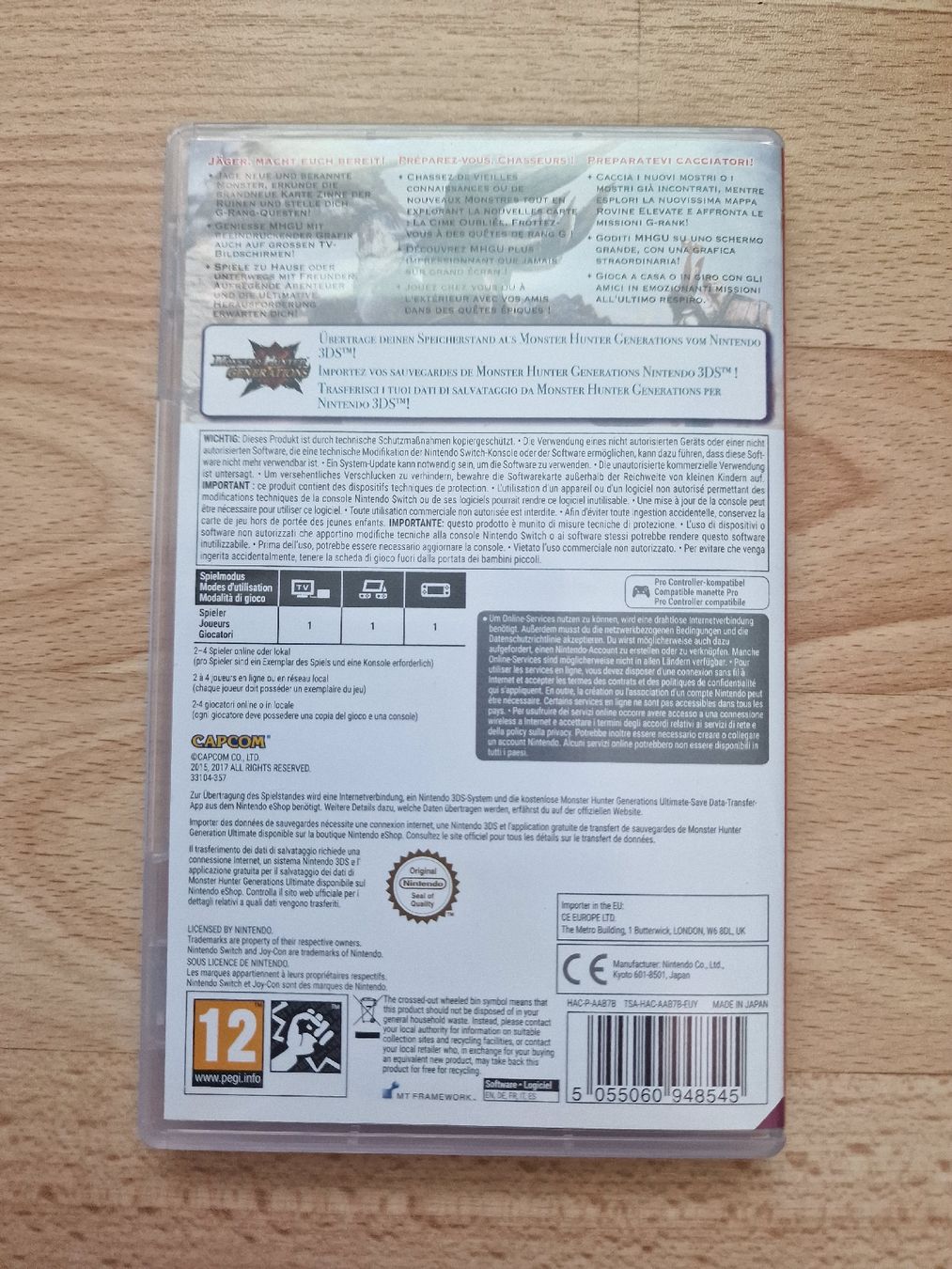 Spiele: Monster Hunter Generations Ultimate Switch Spiel Top PAL – Gebraucht aus Fahrwangen von luk_bhw7 2