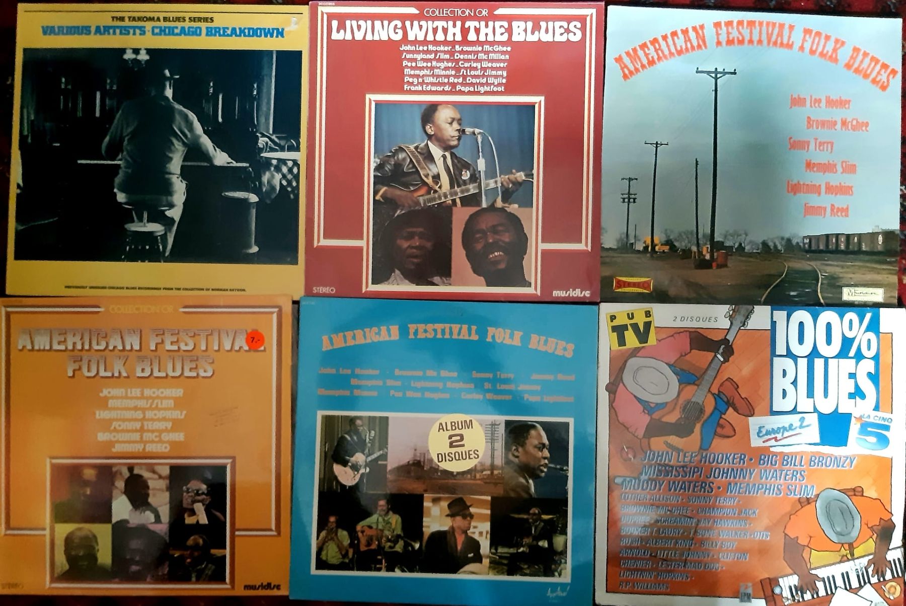 Dischi in vinile: 6 BLUES LP – Usato da Frick venduto da kyb_yq8h