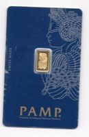 (2404) Goldbarren 1 g, PAMP, top stgl