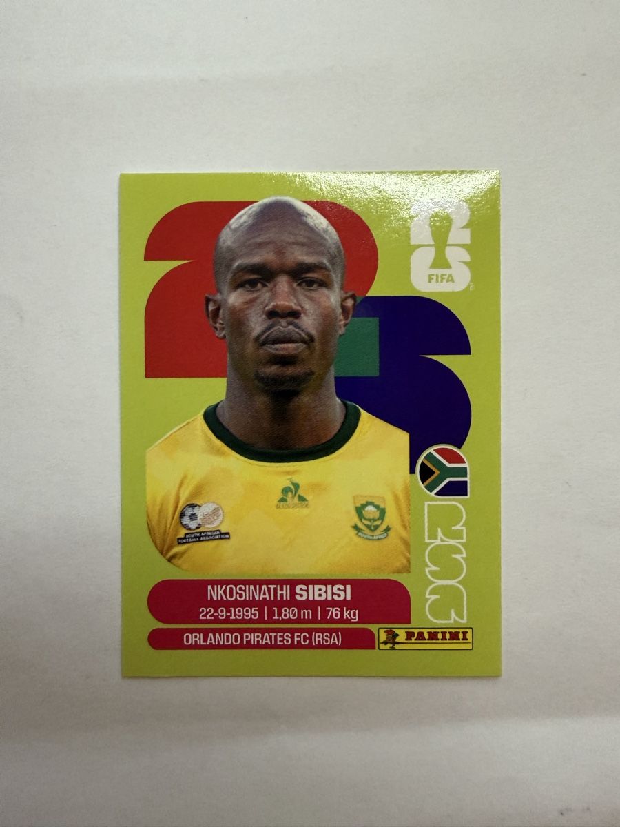 Panini Carte collezionabili: Panini 2026 Nkosinathi Sibisi RSA 10 – Nuovo (secondo la descrizione) da Benglen venduto da Belen.abr