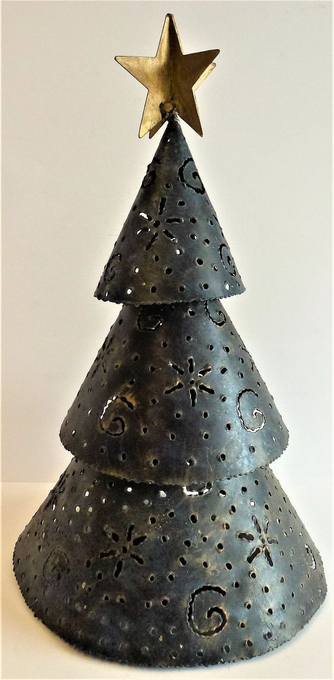 Tutte le decorazioni: Metall-Weihnachtsbaum – Usato da Murgenthal venduto da B.StM 5
