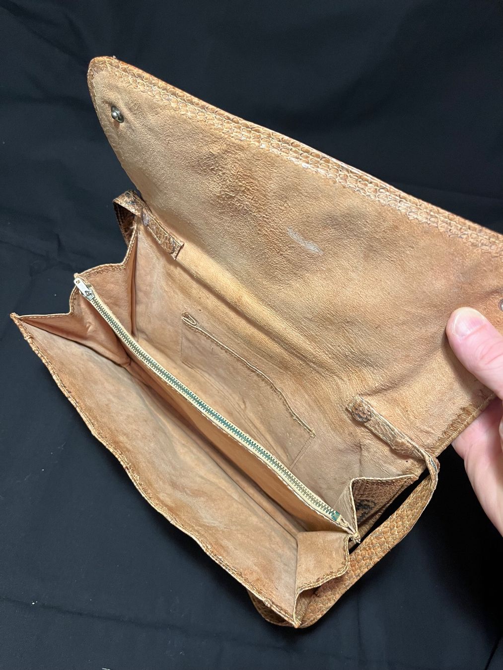 Taschen für Damen: Vintage Echtschlangenleder Handtasche / Clutch – Gebraucht aus Zürich von olivier0310 5