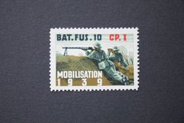 BAT. FUS. 10 CP. I MOBILISATION 1939