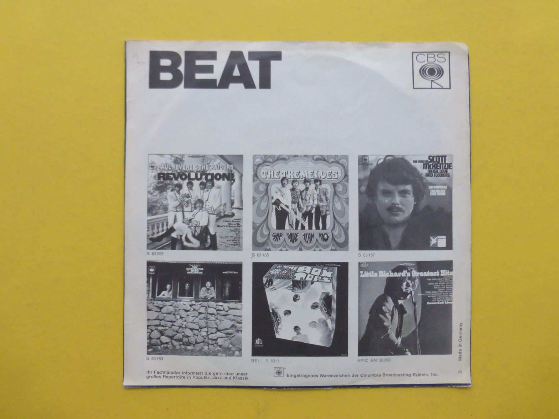 Schallplatten: Bruce Channel – Try Me / Nobody – Gebraucht aus Zürich von Swiss57 1