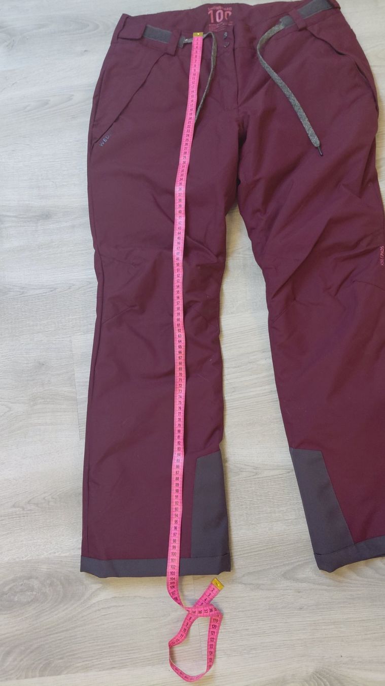 Pantalons: Snowboardhose - SNB 100, Bordeauxrot – D'occasion à Niederneunforn par wip_dmq9 4