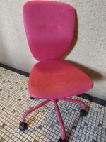 Pinkfarbener Bürostuhl, Drehstuhl