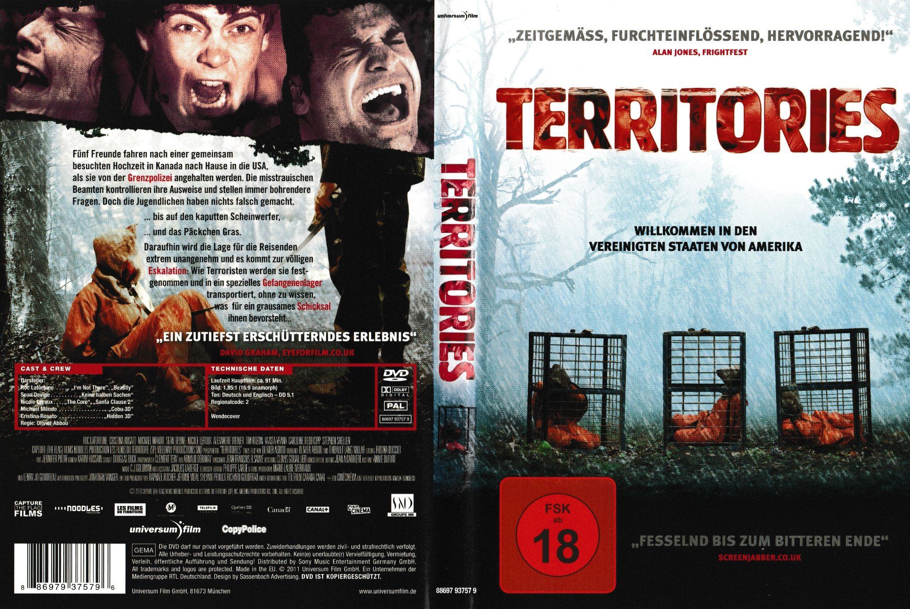 Alle DVDs: DVD - Territories – Gebraucht aus Langnau am Albis von MediaRescuerKeLoX