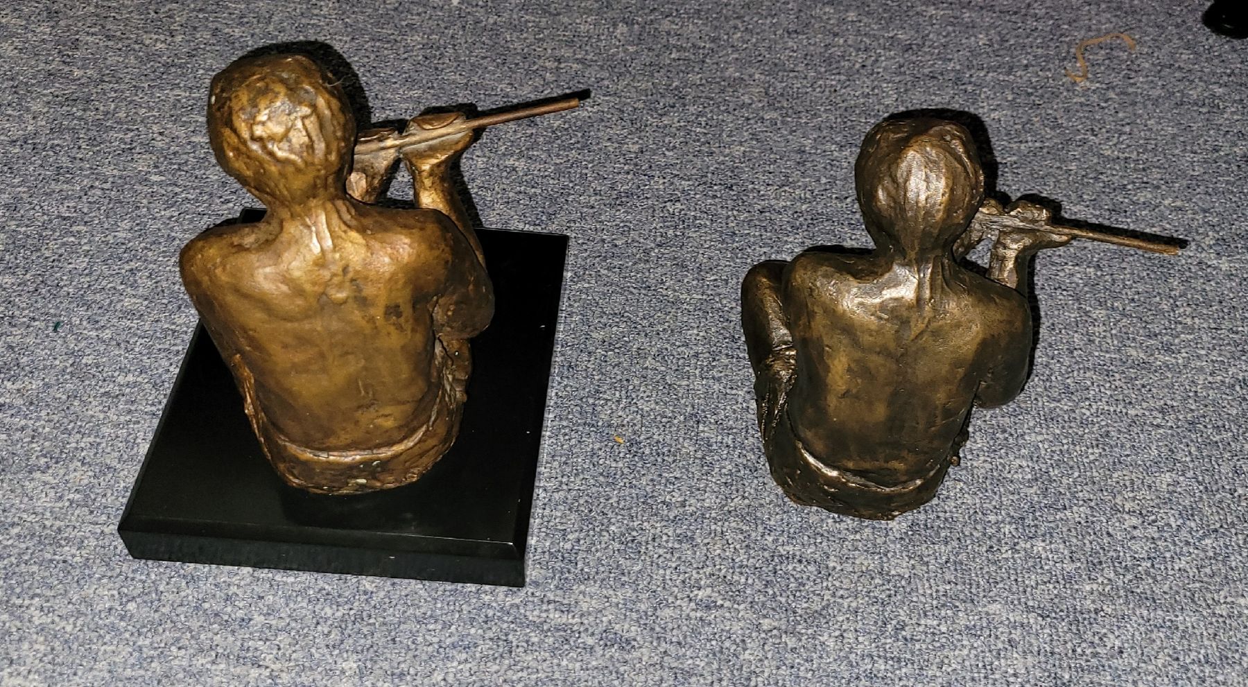 Statuette: Suonatori flato traverso bronzini – Usato da Lugano venduto da Collezionismo59 3