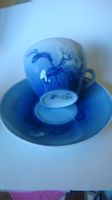 Royal Copenhagen Porzellan Espressotasse mit Teller