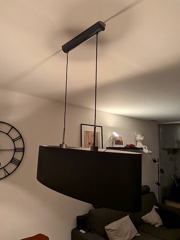 Lampade: Suspension noir design - 78x22x22cm – Usato da Renens VD venduto da Moussly 1
